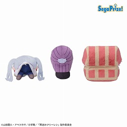 画像ギャラリー No.003のサムネイル画像 / 「葬送のフリーレン」ミミックに食べられるフリーレンと，それを見つめるフェルンのぬいぐるみが登場。セガのプライズ景品で3月21日リリース
