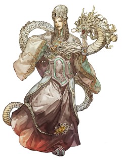 画像ギャラリー No.007のサムネイル画像 / 新作ブラウザストラテジー「戦略三国志 〜後の孔明である〜」，風間雷太氏の描く“諸葛孔明”と“司馬懿”のメインイラストをお披露目