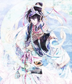 画像ギャラリー No.025のサムネイル画像 / 新作ブラウザストラテジー「戦略三国志 〜後の孔明である〜」，風間雷太氏の描く“諸葛孔明”と“司馬懿”のメインイラストをお披露目