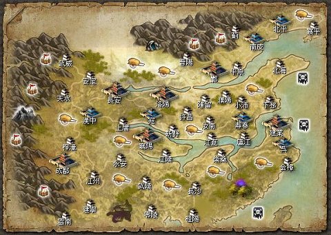 画像ギャラリー No.001のサムネイル画像 / 「戦略三国志」,新システム実装で領地の移動が可能に