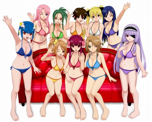 画像ギャラリー No.001のサムネイル画像 / 「DREAM C CLUB Portable」の発売日が10月28日に決定。魔璃＆アイリもピュアな紳士の来店を待っているのです
