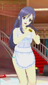 画像ギャラリー No.003のサムネイル画像 / 「DREAM C CLUB Portable」，初回特典“ドリームエプロン”のSSを公開。受付さん大活躍の最新PV「ドリクラ情報局」も4GamerにUp