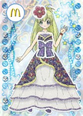 画像ギャラリー No.002のサムネイル画像 / 「リルぷりっ ゆびぷるひめチェン!」のカードがマクドナルドの景品に