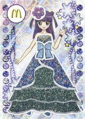 画像ギャラリー No.003のサムネイル画像 / 「リルぷりっ ゆびぷるひめチェン!」のカードがマクドナルドの景品に
