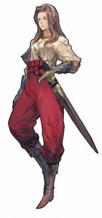 画像ギャラリー No.012のサムネイル画像 / 新クラスや新システムを追加してPSPで甦る「タクティクスオウガ 運命の輪」，物語序盤で登場する新キャラクター「ラヴィニス」の存在も明らかに