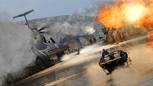 画像ギャラリー No.004のサムネイル画像 / Activision Blizzardが制作を発表した「James Bond 007: Blood Stone」は,ボンド映画そのままのアクションが楽しめるスパイ活劇だ