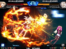 画像ギャラリー No.010のサムネイル画像 / [AOU2011]新作2D対戦格闘「カオスコード」のショートインタビューも掲載。バラエティに富んだラインナップで来場者を飽きさせないセガブースをレポート