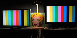 画像ギャラリー No.007のサムネイル画像 / ［SIGGRAPH］「4原色」の次は「5原色」。シャープがRGB＋黄＋シアンの5原色パネルを公開