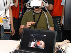 画像ギャラリー No.011のサムネイル画像 / ［SIGGRAPH］製品化前の次世代技術が目白押し。魔法のクッキーからインタラクティブな裸眼立体視まで，「Emerging Technologies」展示セクションレポート（1）