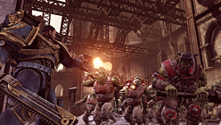 画像ギャラリー No.005のサムネイル画像 / ［TGS 2011］「Warhammer 40,000：Space Marine」プレイレポート。独特な世界で繰り広げられるバイオレンスなアクションが爽快だ