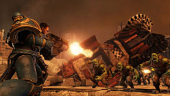 画像ギャラリー No.008のサムネイル画像 / ［TGS 2011］「Warhammer 40,000：Space Marine」プレイレポート。独特な世界で繰り広げられるバイオレンスなアクションが爽快だ