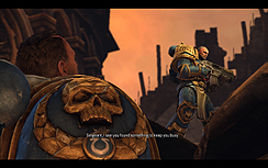 画像ギャラリー No.014のサムネイル画像 / オルク対人類の激しすぎる戦いを描く「Warhammer 40,000: Space Marine」を紹介するのが，今週の「海外ゲーム四天王」である
