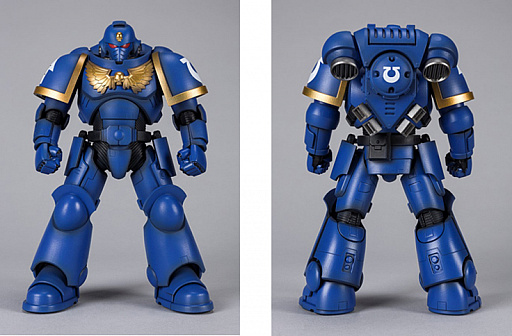 画像ギャラリー No.001のサムネイル画像 / 「WARHAMMER40,000」,スペースマリーンのアクションフィギュアが登場。本日から予約受付を開始