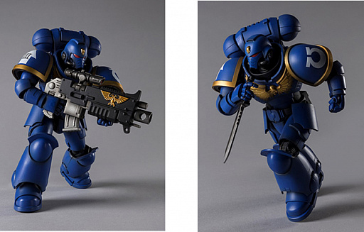 画像ギャラリー No.002のサムネイル画像 / 「WARHAMMER40,000」,スペースマリーンのアクションフィギュアが登場。本日から予約受付を開始