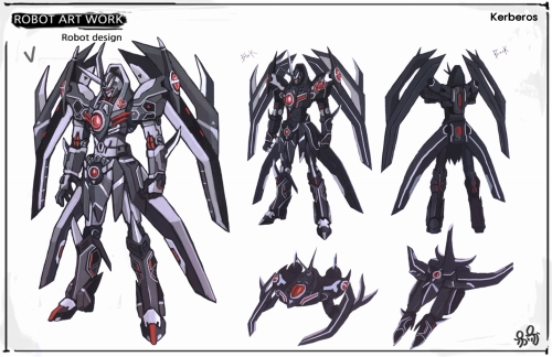 画像ギャラリー No.005のサムネイル画像 / 「CoW」,一定以上のログイン数で機体「ケルベロス」がもらえる