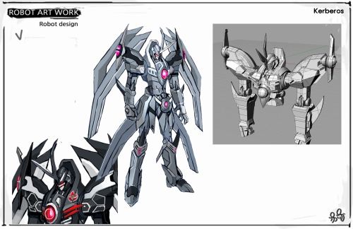 画像ギャラリー No.006のサムネイル画像 / 「CoW」,一定以上のログイン数で機体「ケルベロス」がもらえる