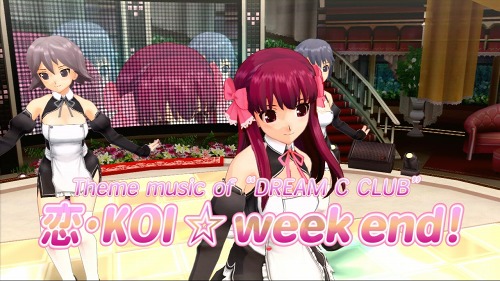 画像ギャラリー No.002のサムネイル画像 / 「DREAM C CLUB ZERO」，8月23日から配信予定のDLC「恋・KOI☆week end!」のムービー公開。ホストガールも週末が待ち遠しい！