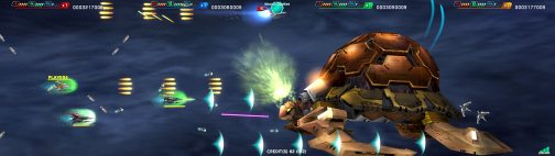 画像ギャラリー No.015のサムネイル画像 / 「NESiCAxLive」「ダライアスバースト アナザークロニクル」を筆頭に，数々のアーケードタイトルが試遊できた「タイトー新製品商談会」レポート