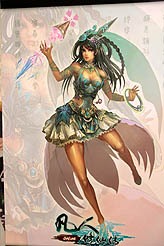 画像ギャラリー No.009のサムネイル画像 / ［CJ 2010］リアル美人が最強のMMORPG「傾国傾城」の“美女システム”とは？