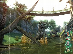 画像ギャラリー No.003のサムネイル画像 / ［CJ 2010］金庸氏の小説が原作の大作MMORPG「雪山飛狐」を麒麟游戲が開発中。出展されていたプロモムービーを4GamerにUp