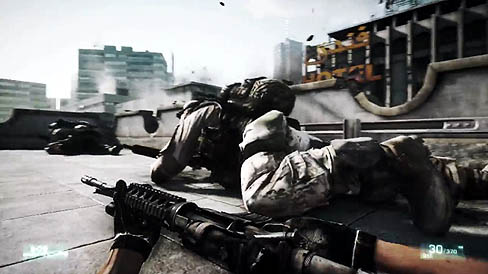 画像ギャラリー No.002のサムネイル画像 / 「Battlefield 3」の最新ムービー公開。キャラクターがスムーズな動きを見せるANTテクノロジーも魅力がいっぱい