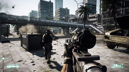 画像ギャラリー No.007のサムネイル画像 / 「Battlefield 3」の最新トレイラーが公開。QTE方式での格闘シーン&市街地で繰り広げられる大規模な銃撃戦シーンをチェック