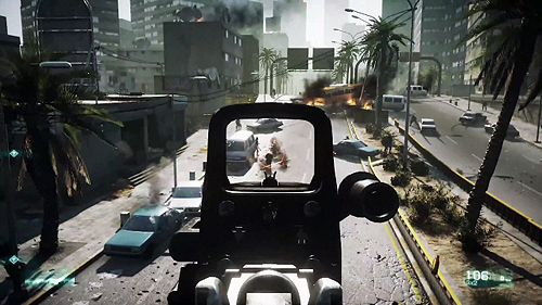 画像ギャラリー No.008のサムネイル画像 / 「Battlefield 3」の最新トレイラーが公開。QTE方式での格闘シーン&市街地で繰り広げられる大規模な銃撃戦シーンをチェック