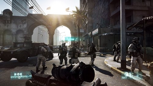 画像ギャラリー No.017のサムネイル画像 / ［E3 2011］「Battlefield 3」のプレイレポートを掲載。パリを舞台に，アメリカ軍とロシア軍が火花を散らすマルチプレイを体験してきた