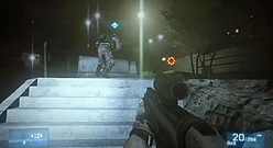 画像ギャラリー No.005のサムネイル画像 / ［TGS 2011］「バトルフィールド 3」シングルプレイの映像が公開。曳光弾やマズルフラッシュが閃く夜間の戦場は迫力満点
