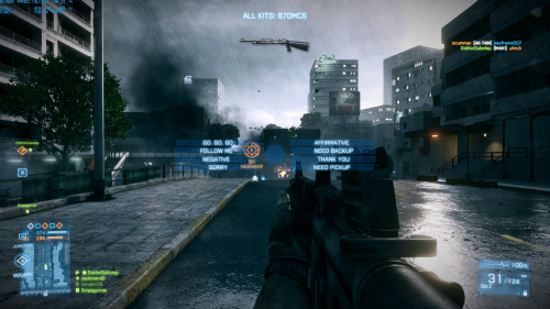 画像ギャラリー No.001のサムネイル画像 / 「Battlefield 3」,選択式コミュニケーションシステム「Commo Rose 2.0」は2012年2月にPC向けにリリース予定?
