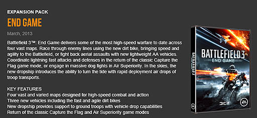 画像ギャラリー No.001のサムネイル画像 / 「Battlefield 3」の最新DLC，「End Game」の詳細が発表。Capture the Flagに加えて，Air Superiorityが登場