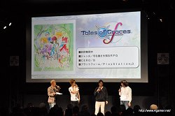 画像ギャラリー No.004のサムネイル画像 / “やっぱり「テイルズ オブ」in ジャンプフェスタ2011”2日目レポート：櫻井孝宏さんと浪川大輔さんが登場し，「テイルズ オブ グレイセス エフ」のトークで盛り上がり。追加DLCの先行公開も