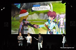 画像ギャラリー No.017のサムネイル画像 / “やっぱり「テイルズ オブ」in ジャンプフェスタ2011”2日目レポート：櫻井孝宏さんと浪川大輔さんが登場し，「テイルズ オブ グレイセス エフ」のトークで盛り上がり。追加DLCの先行公開も