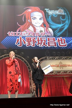 画像ギャラリー No.003のサムネイル画像 / 「テイルズ オブ」シリーズ15周年にふさわしい豪華声優陣によるライブスキットや,BACK-ON&Meさんのライブで大いに盛り上がった,「テイルズ オブ フェスティバル 2011」の5月29日昼公演をレポート