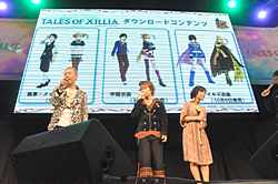 画像ギャラリー No.019のサムネイル画像 / ［TGS 2011］ジュード役の代永翼さんとミラ役の沢城みゆきさん，ゼロス役の小野坂昌也さんも登場した「YAPPARI！『テイルズ オブ』スペシャルステージ」の模様をレポート