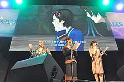 画像ギャラリー No.027のサムネイル画像 / ［TGS 2011］ジュード役の代永翼さんとミラ役の沢城みゆきさん，ゼロス役の小野坂昌也さんも登場した「YAPPARI！『テイルズ オブ』スペシャルステージ」の模様をレポート