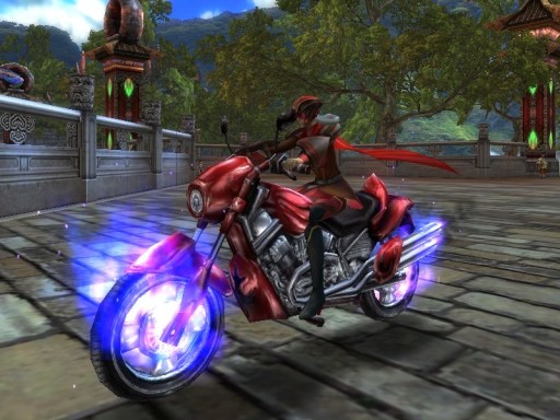 画像ギャラリー No.003のサムネイル画像 / 「SOULALIVE ONLINE」，ルーレット更新でバイク型の乗り物「赤鉄馬」が登場