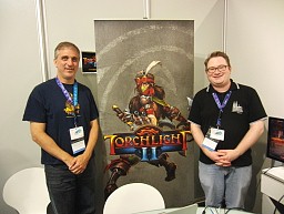 画像ギャラリー No.002のサムネイル画像 / ［Gamescom］ケーブル１本でLANプレイを楽しめる「Torchlight 2」のCo-opをプレイしてきた。「Diablo III」の真逆をいく異母兄弟のデキはいかに？