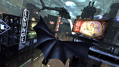 画像ギャラリー No.002のサムネイル画像 / 「Batman: Arkham City」のマップは,前作よりも5倍広い。より自由度の高くなった世界で,闇を駆ける正義の騎士になろう