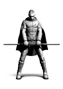画像ギャラリー No.002のサムネイル画像 / 北米で10月発売予定の「Batman: Arkham City」では,バットマンの相棒“ロビン”でのプレイも可能に