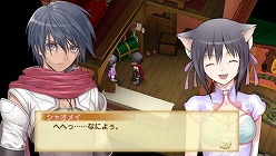 画像ギャラリー No.017のサムネイル画像 / 見つめる→頬を赤らめる→密会する。「シャイニング・ハーツ」，意中の女性キャラと“ココロ”が近づく「シークレット・ナイト・イベント」の存在が明らかに