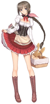 画像ギャラリー No.002のサムネイル画像 / ウィンダリア島から魔法のパン屋の3人娘が4Gamer編集部に配達に来ちゃったので，「シャイニング・ハーツ」の“魔法のパン”システムを詳しく紹介しようの巻