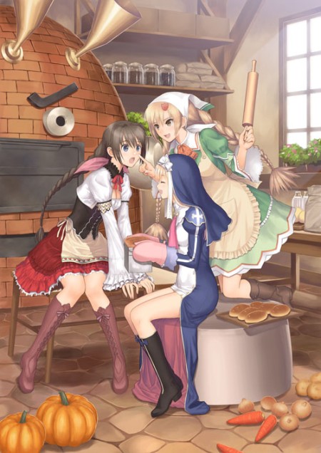 画像ギャラリー No.002のサムネイル画像 / 「シャイニング・ハーツ」，TVアニメ化が決定。アニメーション制作はProduction I.Gが担当し，2012年春から放映開始