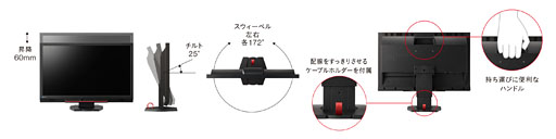 画像ギャラリー No.009のサムネイル画像 / ナナオ，ゲーマー向け23インチディスプレイ「FORIS FS2333」発表。プロゲームチーム「Fnatic」と共同開発し，応答速度3.4msのIPSパネルを採用