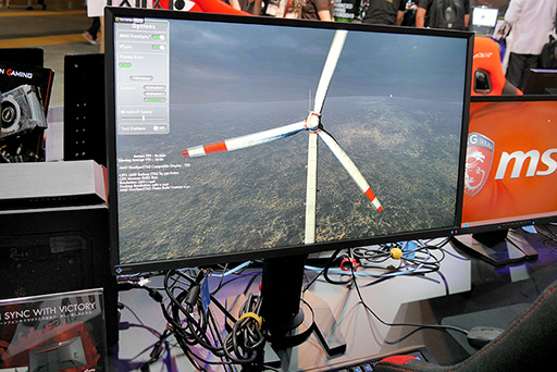画像ギャラリー No.003のサムネイル画像 / ［TGS 2015］EIZO，垂直144Hz対応の27インチIPSディスプレイ「FORIS FS2735」をTGS会場で国内初披露。話題のスマホ連携を試してみた