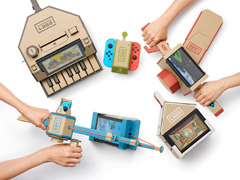 「Nintendo Labo」の「Variety Kit」9万本，「Robot Kit」2万8000本。「ゴッド・オブ・ウォー」4万6000本の「週間販売ランキング＋」