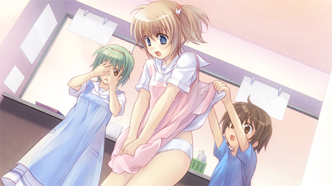 画像ギャラリー No.003のサムネイル画像 / “白衣ガールズアドベンチャー”「白衣性恋愛症候群」のオープニングムービー公開&通常版パッケージのイラストが完成