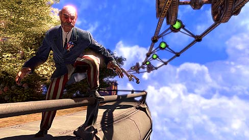 画像ギャラリー No.003のサムネイル画像 / 2K Games，BioShockシリーズの最新作「BioShock Infinite」を発表。今度の舞台はなんと，空中に浮かぶ都市