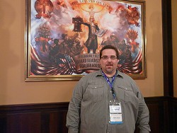 画像ギャラリー No.003のサムネイル画像 / ［Gamescom］早くも「BioShock: Infinite」のゲームプレイを実演。左手にパワーを秘めた主人公が，空中都市コロンビアで見たものは？