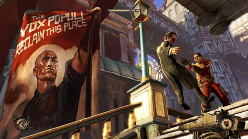 画像ギャラリー No.003のサムネイル画像 / ［E3 2011］見えてきた「BioShock Infinite」のゲーム世界。青空のまぶしい浮遊都市でエリザベスを助けるのだ